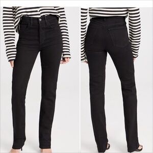 Favorite Daughter The Vivi High Rise Straight Leg Jeans kingsley